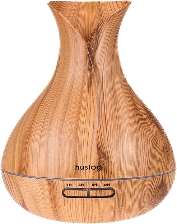Diffusore di Oli Essenziali a Ultrasuoni con Timer – Huslog